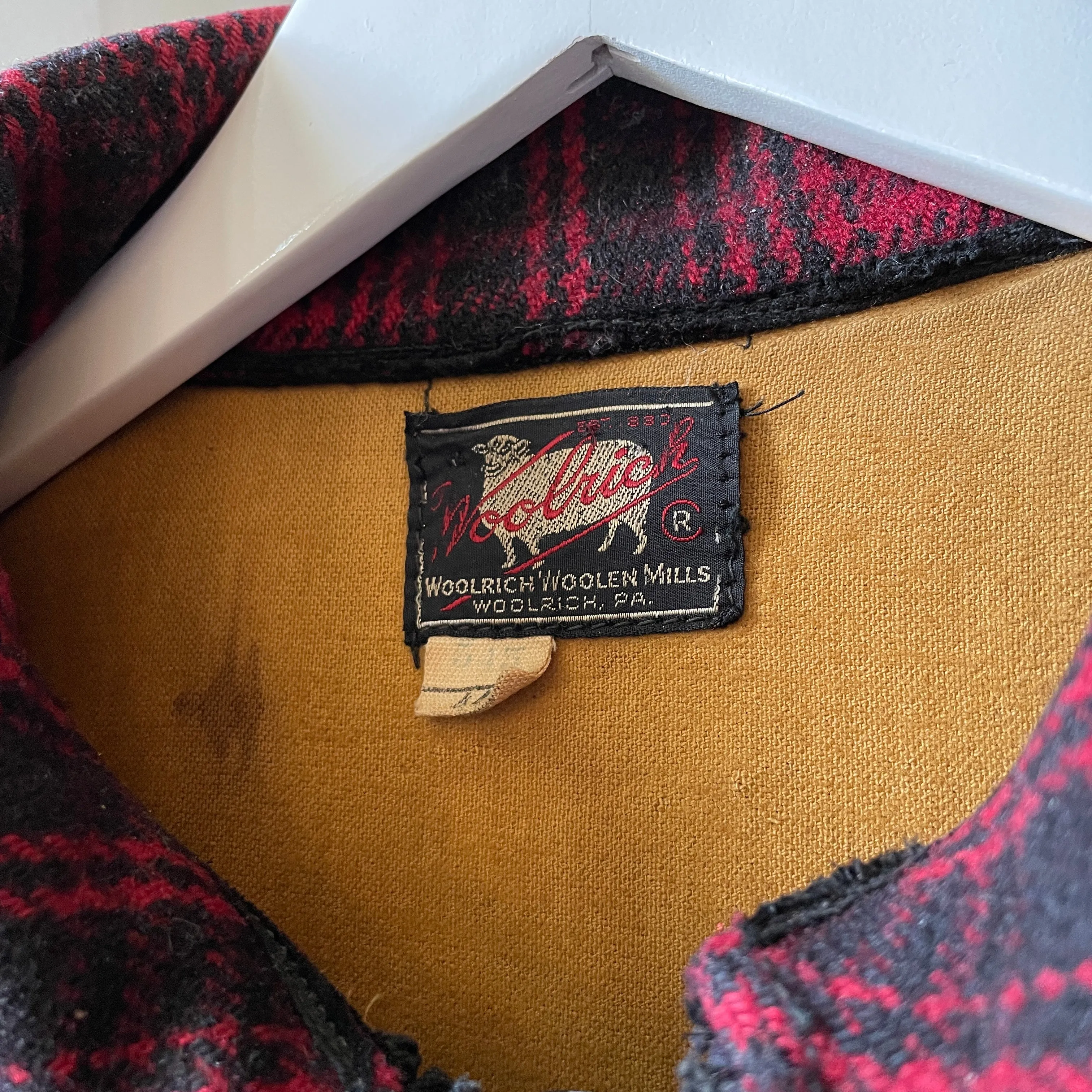 50’s Woolrich Wool Jacket - Large