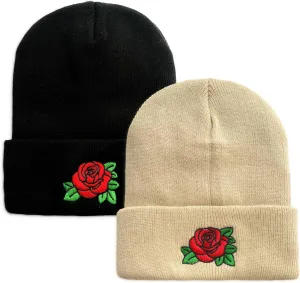 Beanie for Men Women Black Beanie Hat Soft Winter Cuffed Beanies Skull Caps Knit Hats