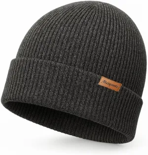 Beanie Hats for Men & Women - Warm Stocking Caps for Men & Women, Cuffed Knit Thermal Hats, Gift for Him & Her