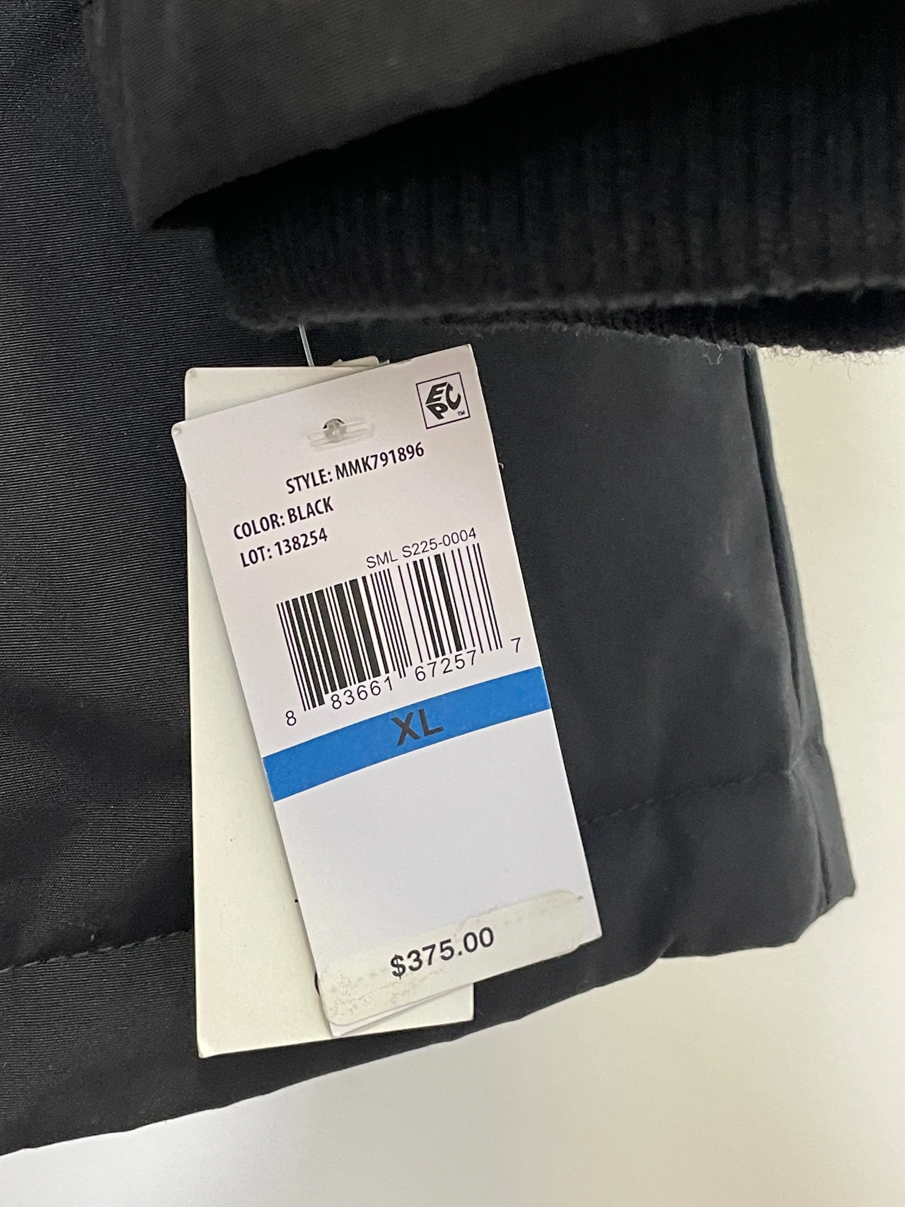 Men’s Faux Fur Parka Coat