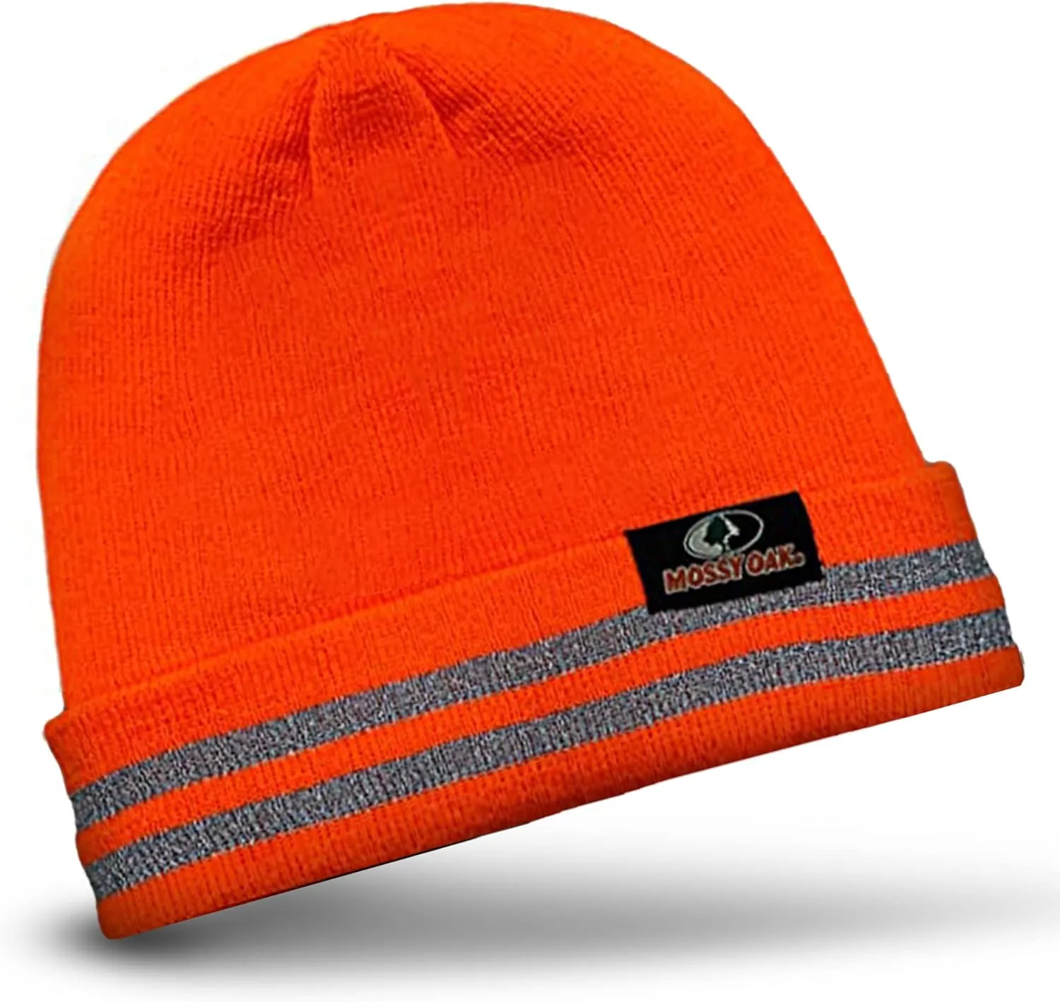 Reflective Rib Knitted Womens & Mens Hats - Warm and Cozy Beanie Hat - Unisex Winter Hat