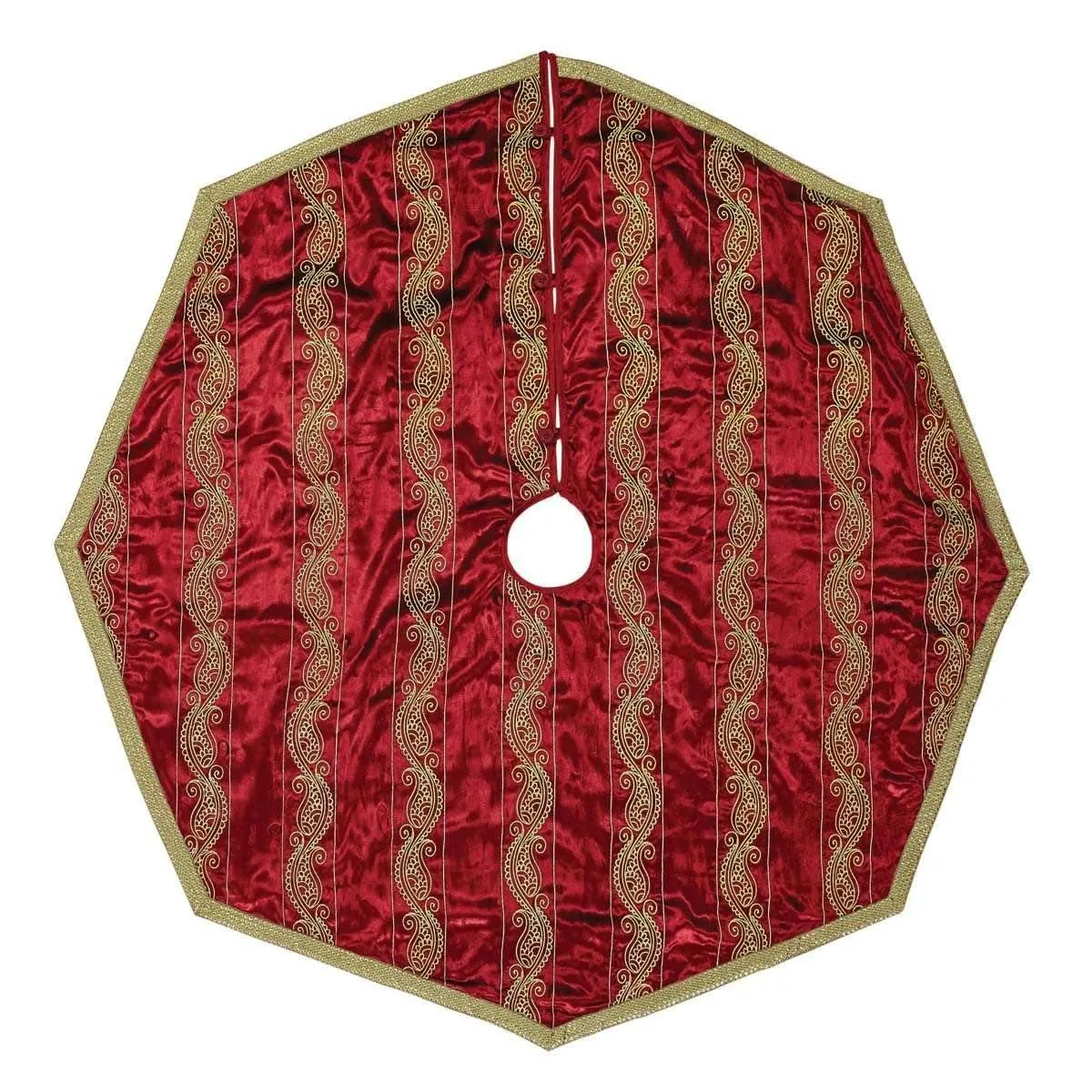 Yule Christmas Tree Skirt 55 VHC Brands